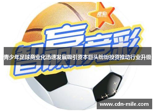 青少年足球商业化迅速发展吸引资本巨头纷纷投资推动行业升级